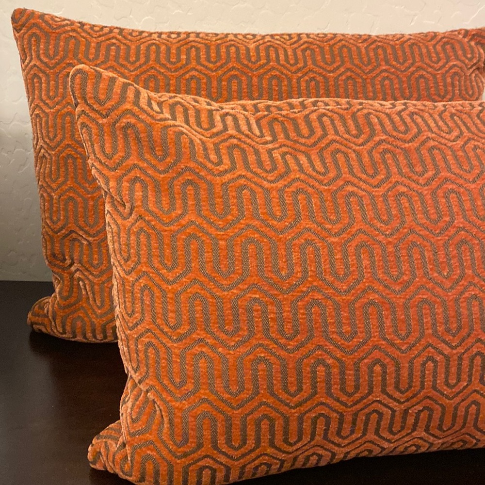 🆕 World Market Lumbar Pillows Set (2)